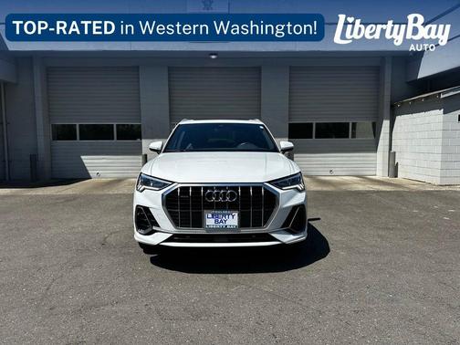 Glacier White Metallic 2023 Audi Q3 45 S line Premium Plus