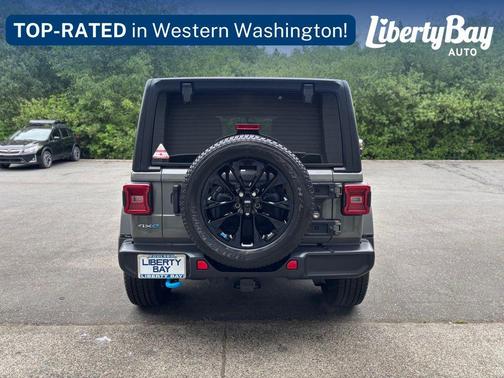 Sting-Gray Clearcoat 2023 Jeep Wrangler 4xe Sahara