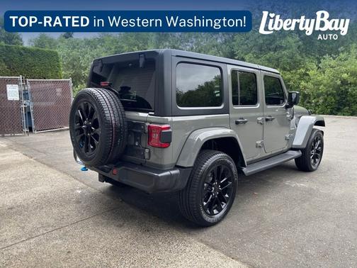 Sting-Gray Clearcoat 2023 Jeep Wrangler Sahara 4xe
