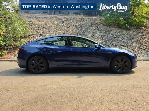 Blue 2024 Tesla Model 3 Long Range