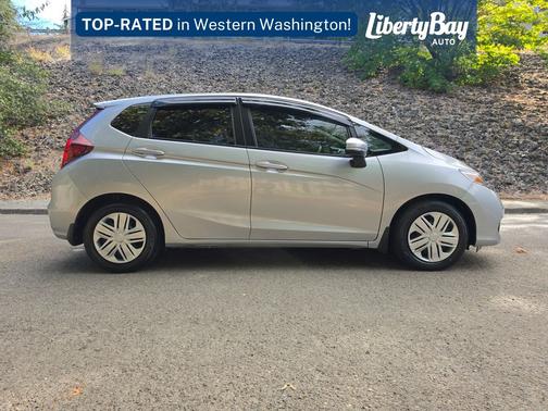 Silver 2018 Honda Fit LX