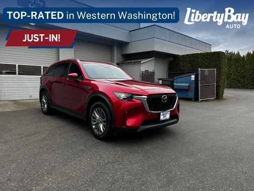 Soul Red Crystal Metallic 2025 Mazda CX-90 PHEV Preferred