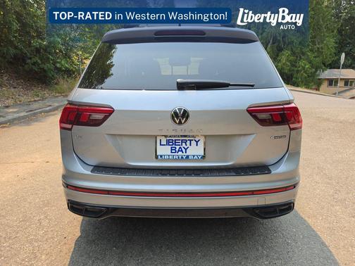 Gray 2023 Volkswagen Tiguan 2.0T SE R-Line Black