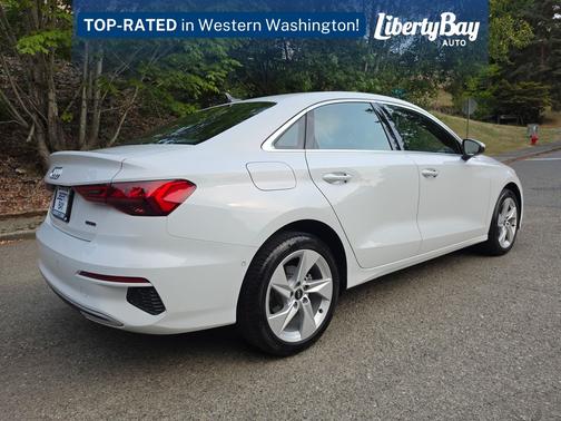 White 2024 Audi A3 40 Premium