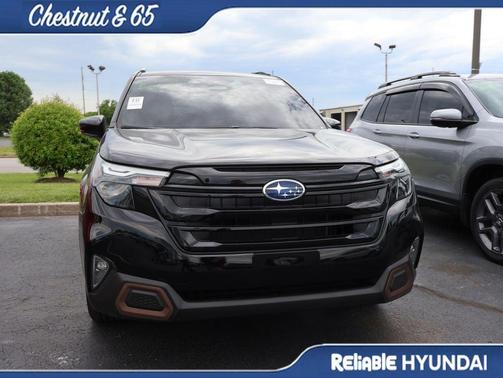 Crystal Black Silica 2025 Subaru Forester Sport