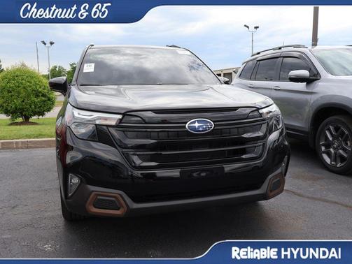Crystal Black Silica 2025 Subaru Forester Sport