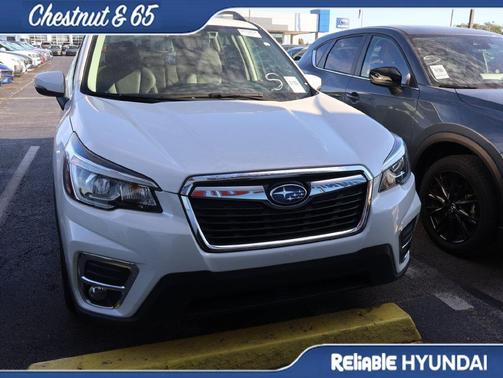 Crystal White Pearl 2020 Subaru Forester Limited