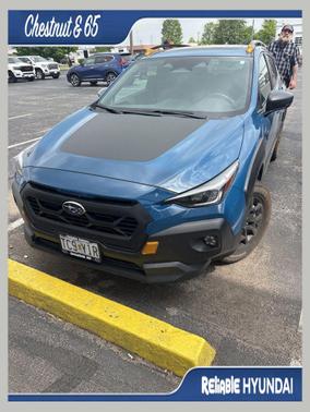 Geyser Blue Pearl 2024 Subaru Crosstrek Wilderness