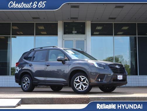 Gray Metallic 2022 Subaru Forester Premium