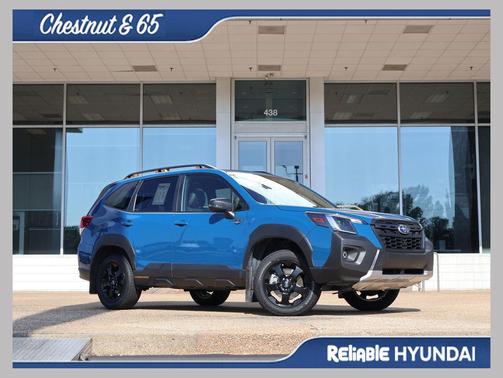 Geyser Blue 2024 Subaru Forester Wilderness