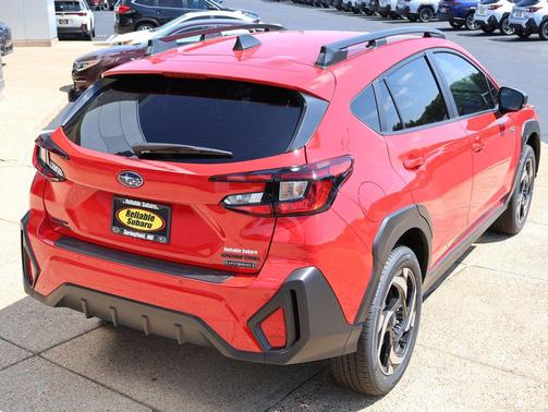 Pure Red 2026 Subaru Crosstrek Hybrid Base
