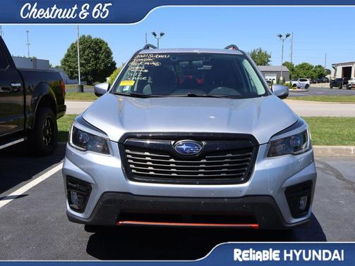 Ice Silver 2021 Subaru Forester Sport