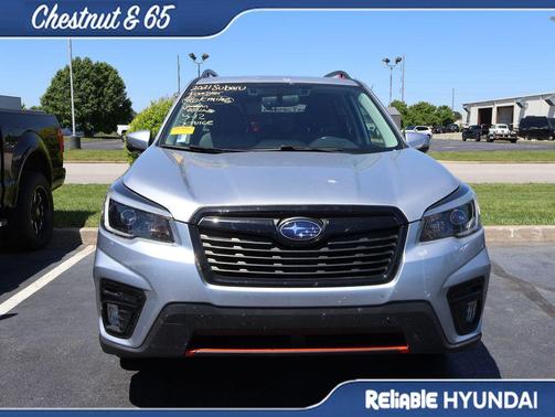Ice Silver 2021 Subaru Forester Sport