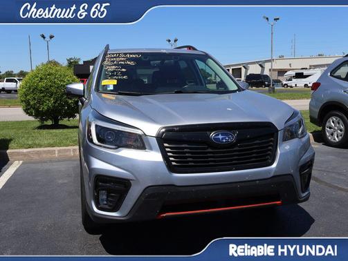 Ice Silver 2021 Subaru Forester Sport