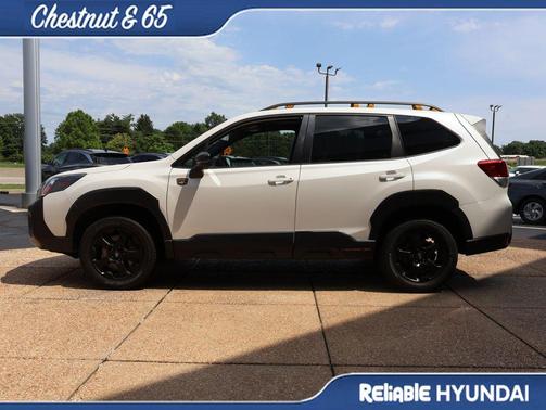 Crystal White Pearl 2023 Subaru Forester Wilderness