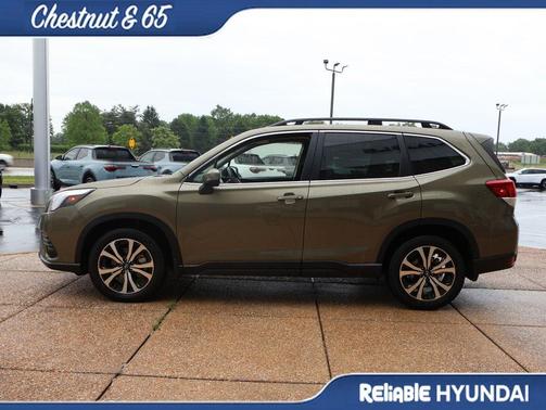 Autumn Green Metallic 2022 Subaru Forester Limited