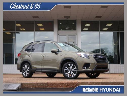 Autumn Green Metallic 2022 Subaru Forester Limited