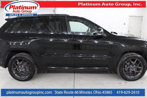 Diamond Black Crystal Pearlcoat 2019 Jeep Grand Cherokee Limited X
