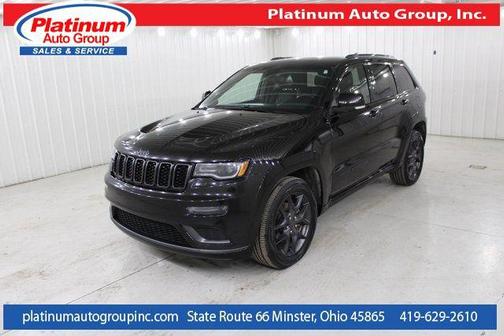 Diamond Black Crystal Pearlcoat 2019 Jeep Grand Cherokee Limited X