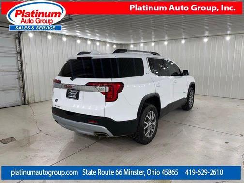 Summit White 2020 GMC Acadia FWD SLT