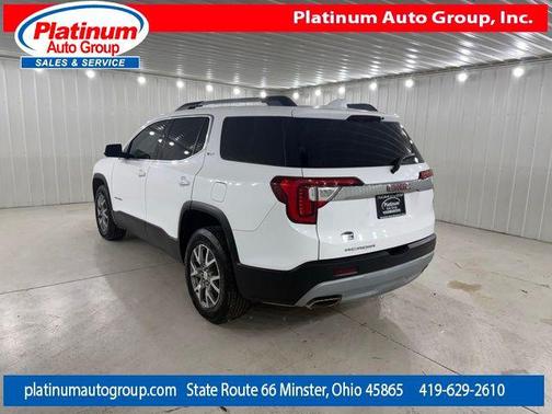 Summit White 2020 GMC Acadia FWD SLT