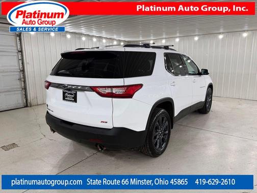 Summit White 2020 Chevrolet Traverse RS