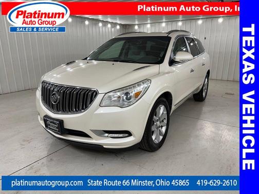 White Diamond Clearcoat 2014 Buick Enclave Premium