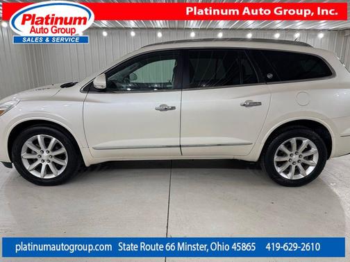 White Diamond Clearcoat 2014 Buick Enclave Premium