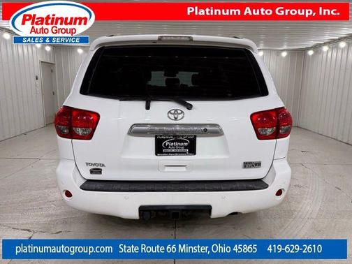 Super White 2008 Toyota Sequoia Limited