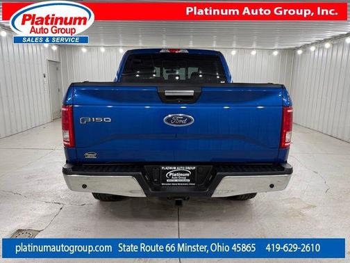 Lightning Blue 2017 Ford F-150 XLT