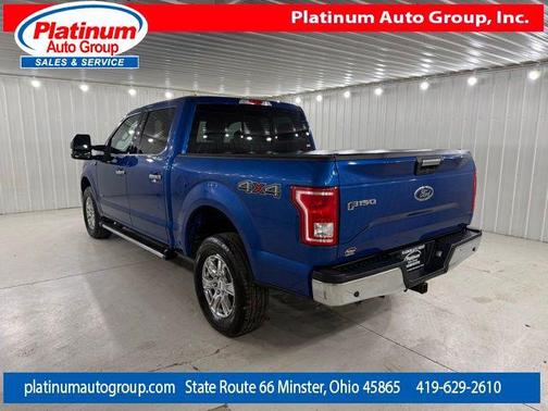 Lightning Blue 2017 Ford F-150 XLT