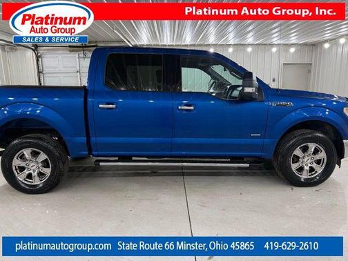 Lightning Blue 2017 Ford F-150 XLT