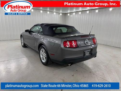 Sterling Gray Metallic 2011 Ford Mustang V6