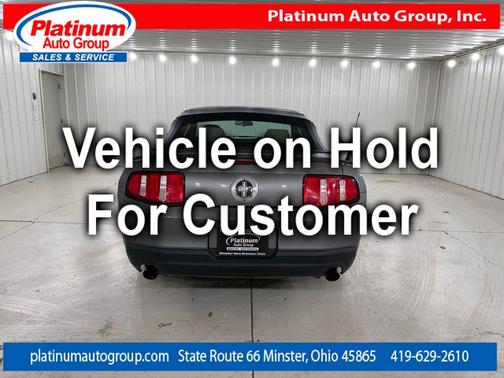 Sterling Gray Metallic 2011 Ford Mustang V6