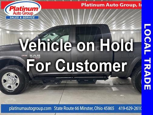 2017 RAM 3500 Tradesman Crew Cab 4x4 6'4' Box