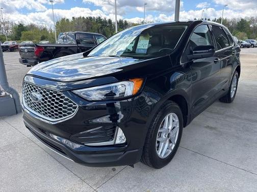 AGATE BLACK METALLIC 2024 Ford Edge SEL