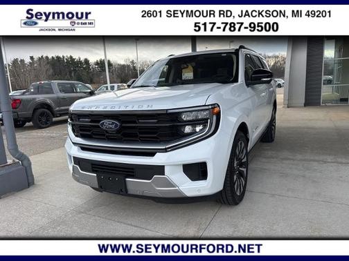 OXFORD WHITE 2025 Ford Expedition PLATINUM