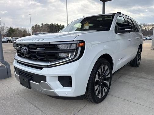 OXFORD WHITE 2025 Ford Expedition PLATINUM