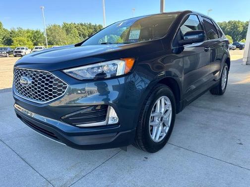 STONE BLUE METALLIC 2024 Ford Edge SEL