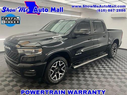 Diamond Black Crystal Pearlcoat 2025 RAM 1500 Big Horn/Lone Star