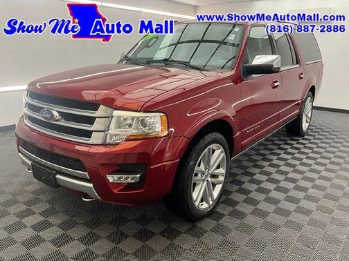 Ruby Red Metallic 2017 Ford Expedition EL Platinum
