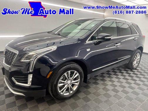 Dark Moon Blue Metallic 2021 Cadillac XT5 Premium Luxury