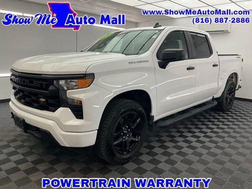 Summit White 2023 Chevrolet Silverado 1500 Custom