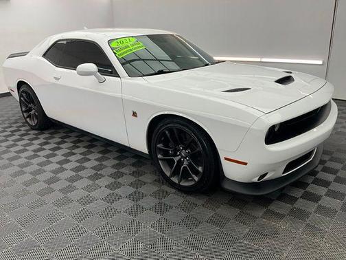 White Knuckle Clearcoat 2021 Dodge Challenger R/T Scat Pack