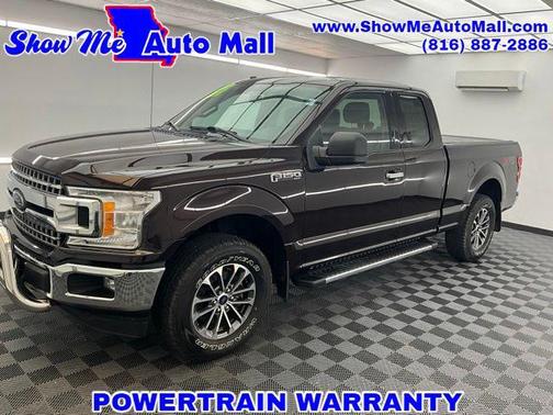 Red 2018 Ford F-150 XLT