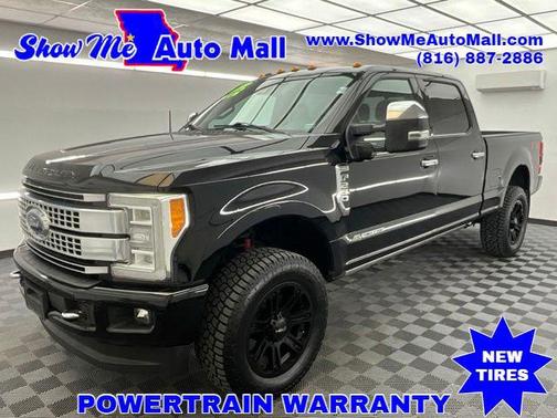 Black 2017 Ford F-250 Platinum