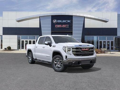 Summit White 2026 GMC Sierra 1500 SLT