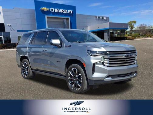 Sterling Gray Metallic 2024 Chevrolet Tahoe High Country