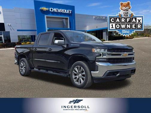 Black 2021 Chevrolet Silverado 1500 LT