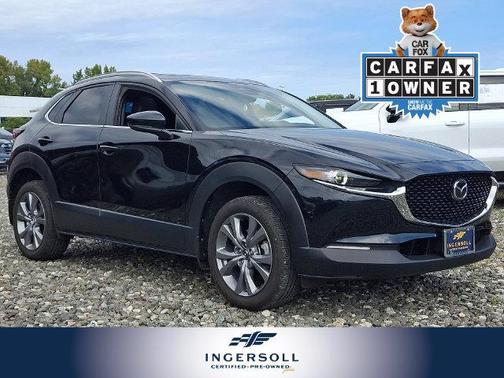 Jet Black Mica 2025 Mazda CX-30 2.5 S Preferred Package